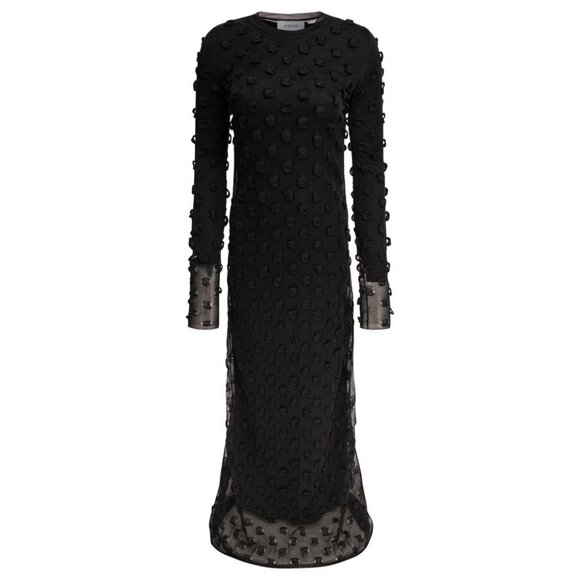 Max Mara Sportmax Long Flared Dress tag size S Women - Picture 1 of 4